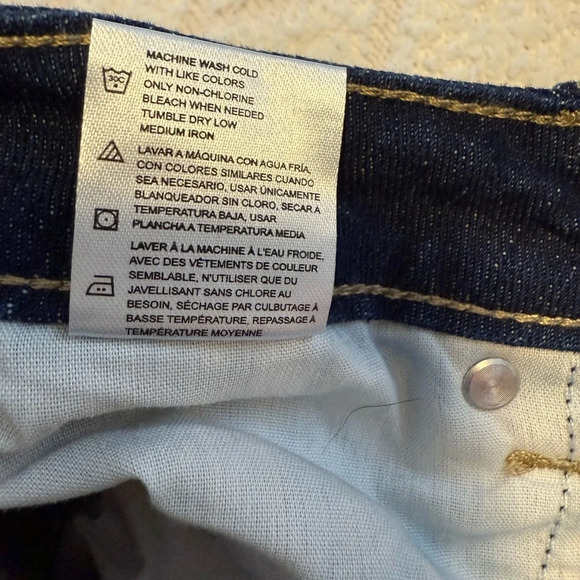 Women’s dickies jeans flannel lined size 12 regular - Picture 6 of 6